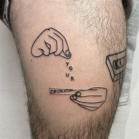 Top 10 your opinion tattoo ideas and inspiration